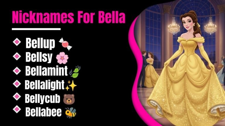 599+ Best Nicknames For Bella That Everyone Secretly Loves And You Will Wish You Knew Sooner