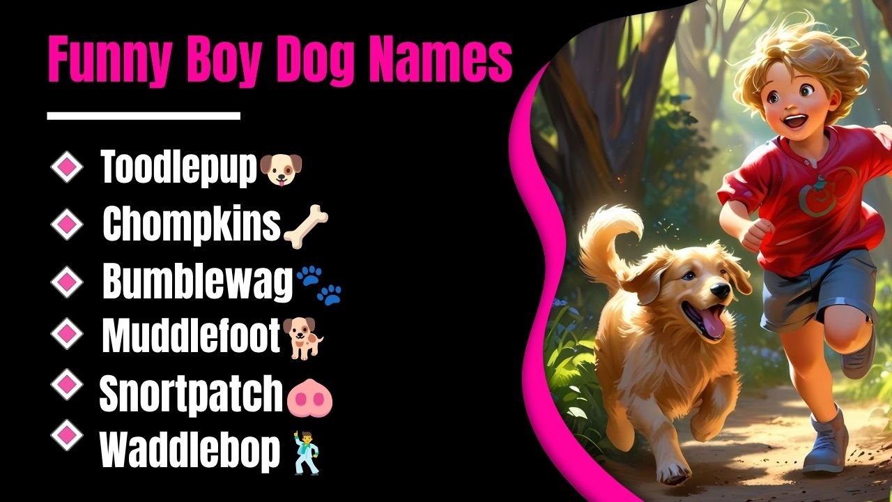 600+ Funny Boy Dog Names That Will Make Everyone Laugh Until They Ask Where You Found Them 