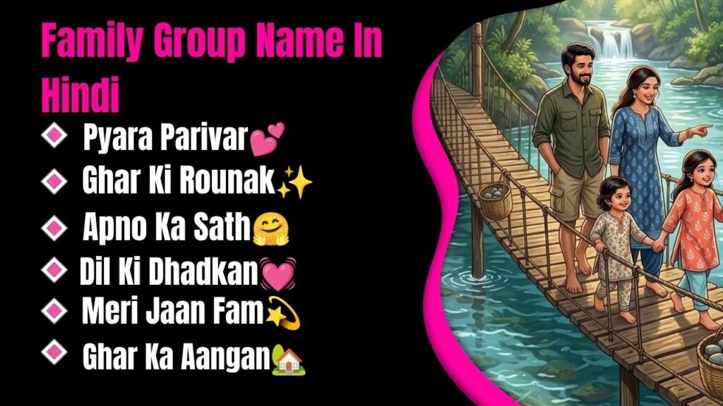 Family Group Name In Hindi