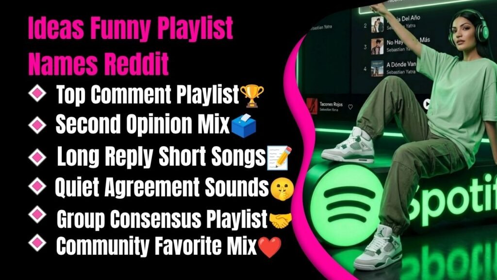 Ideas Funny Playlist Names Reddit