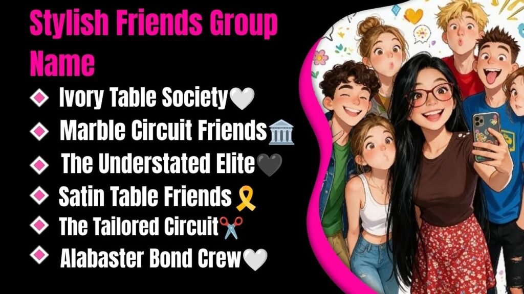 Stylish Friends Group Name