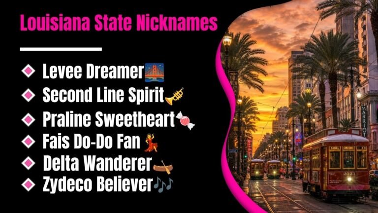 1100+ Louisiana State Nicknames That Reveal Hidden Stories Most People Never Knew 