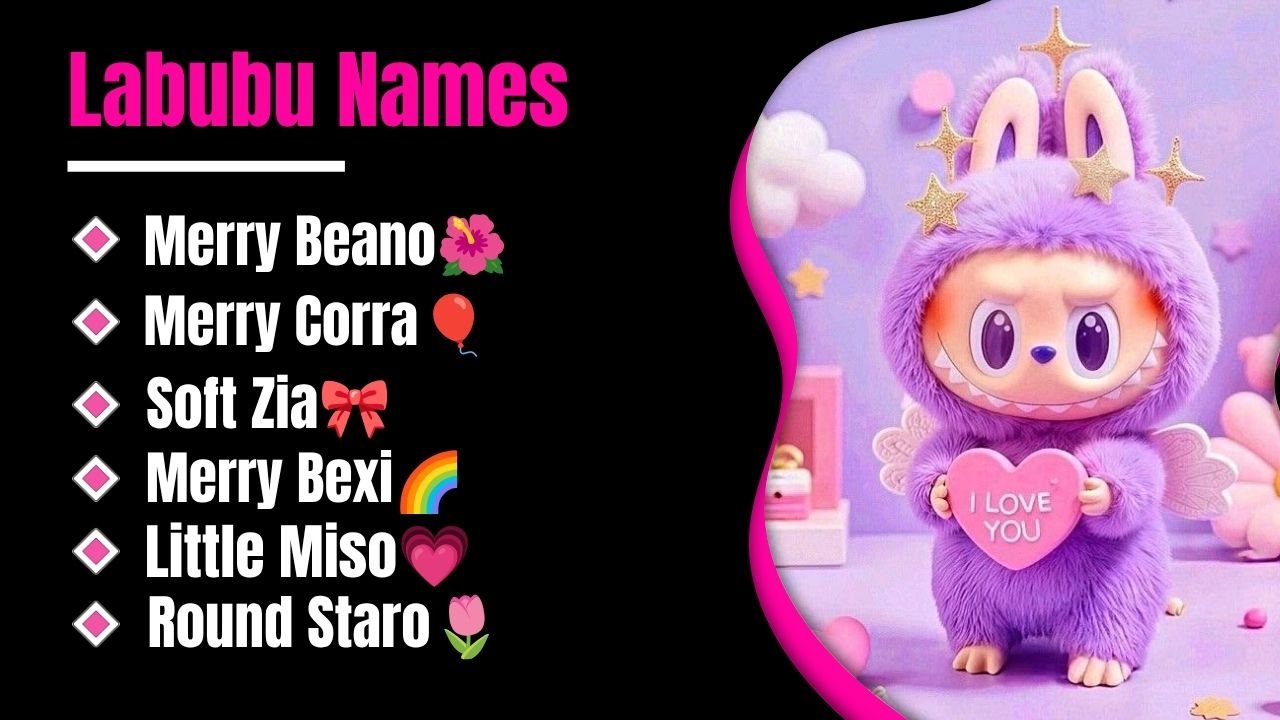 1250+ Best Labubu Names That Will Instantly Make Your Collection Stand Out 
