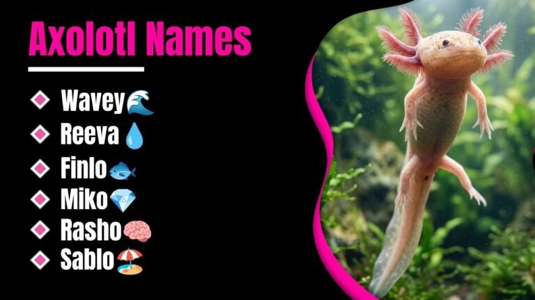 550+ Cute And Unique Axolotl Names That Will Instantly Make You Fall in Love With Your Adorable Pet