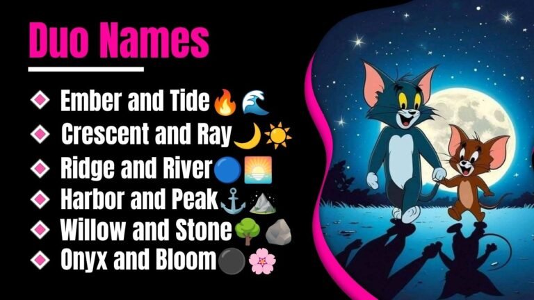 600+ Unique Duo Names for Friends And Gamers That Everyone Will Wish They Picked First 