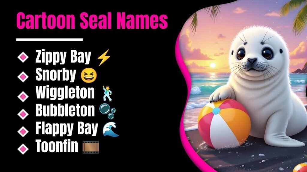 Cartoon Seal Names