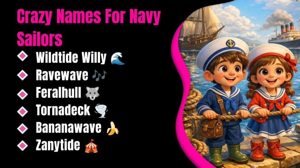 Crazy Names For Navy Sailors