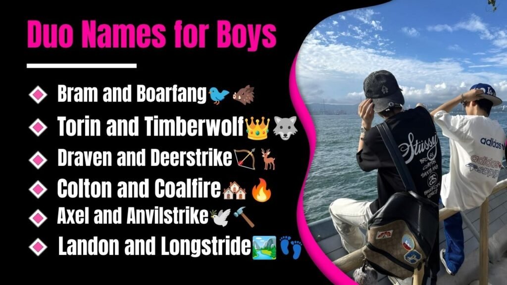 Duo Names for Boys