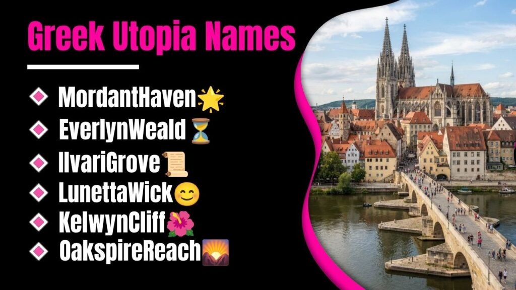 Greek Utopia Names