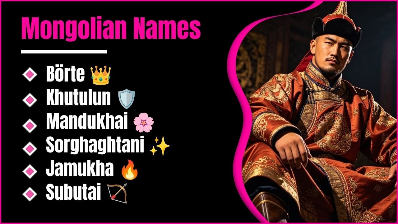 360 Mongolian Names That Reveal Ancient Secrets, Warrior Legends And Hidden Meanings