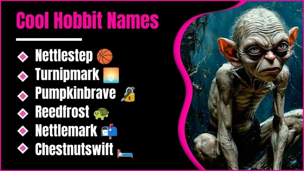 Cool Hobbit Names