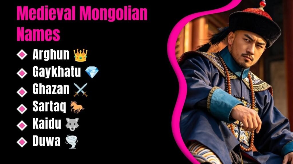 Medieval Mongolian Names
