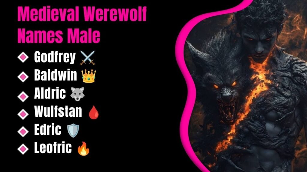 Medieval Werewolf Names Male