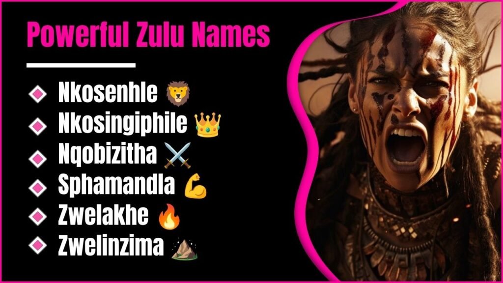 Powerful Zulu Names