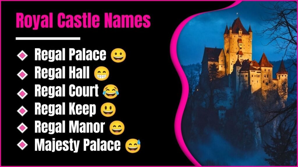 Royal Castle Names