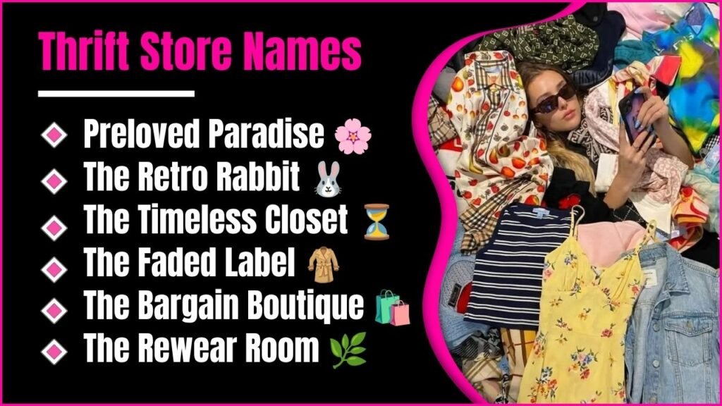 Thrift Store Names