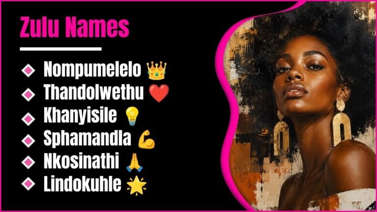 Zulu Names: Beautiful, Meaningful And Authentic Ideas For Every Occasion